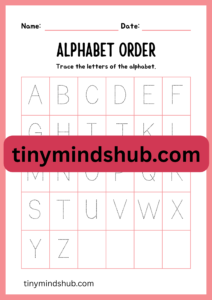 Capital Alphabet Order