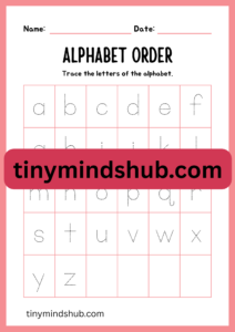 Small Alphabet Order