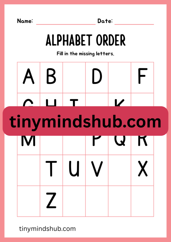 Missing Alphabet