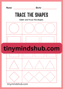 Trace the shapes