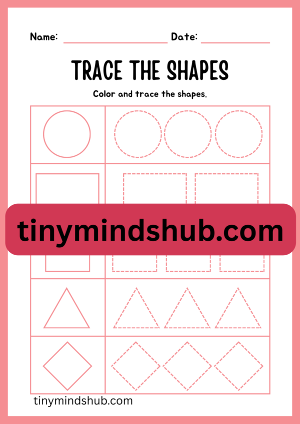 Trace the shapes