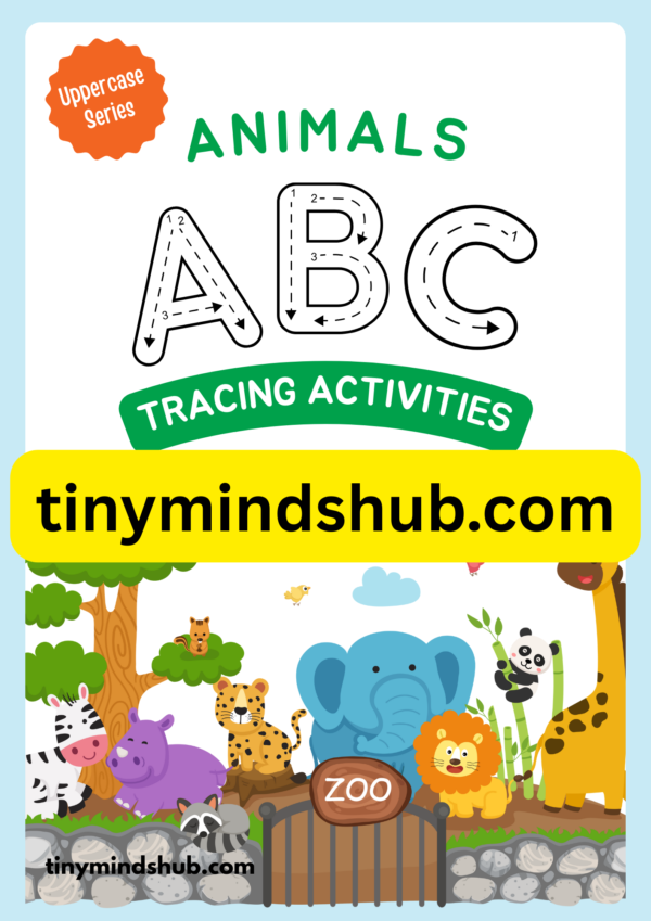 Alphabet UpperCase Tracing Book