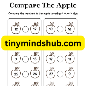 Comparing Number Worksheet