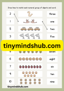 Match Number Names